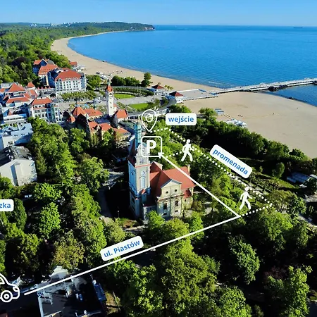 Seaside - Butikowe Przy Plazy Oda ve Kahvaltı Sopot